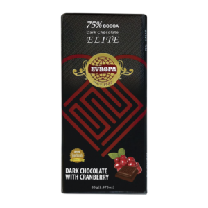 Elite Dark Chocolate with Cranberry 85g